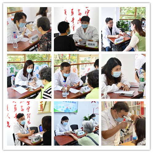 九三學社靜安區委赴曹家渡開展健康咨詢服務 健康服務進社區，為民辦事暖人心